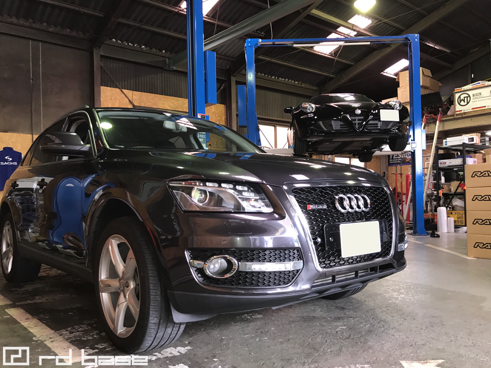 AUDI Q5 ブレーキパッド交換！