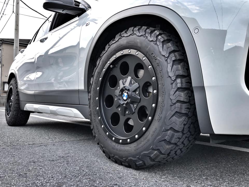 BMW X2さんにブロックタイヤを装着！