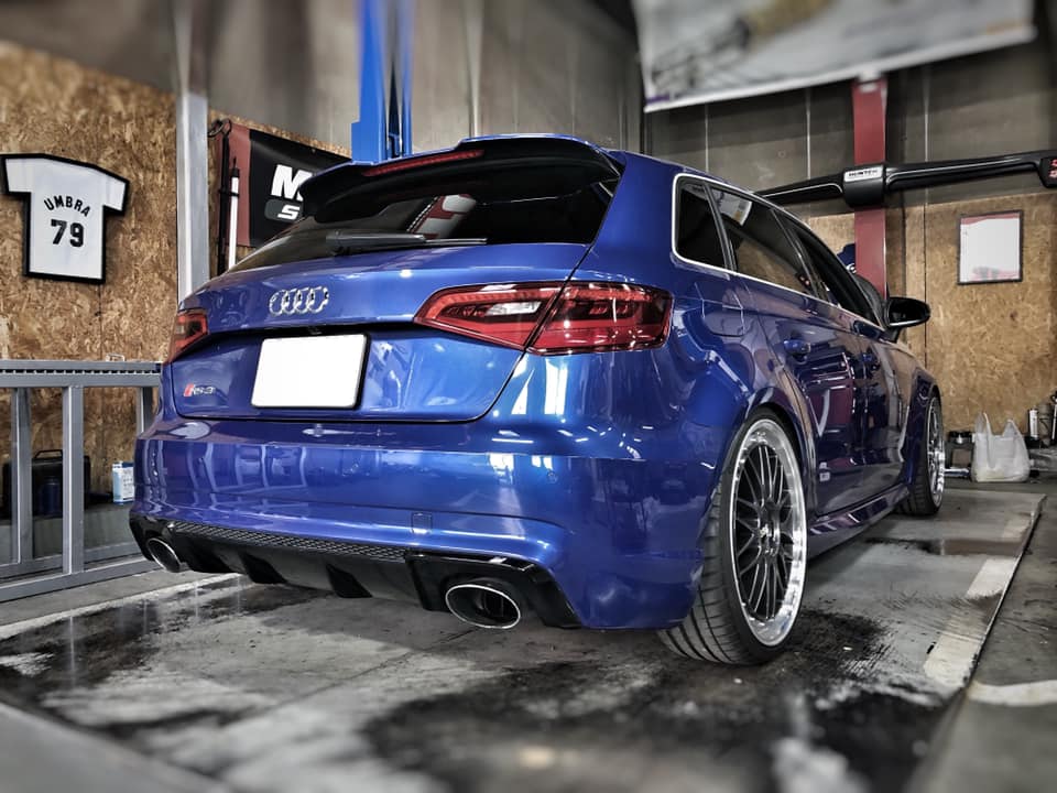 AUDI RS3にKW Ver3取付！