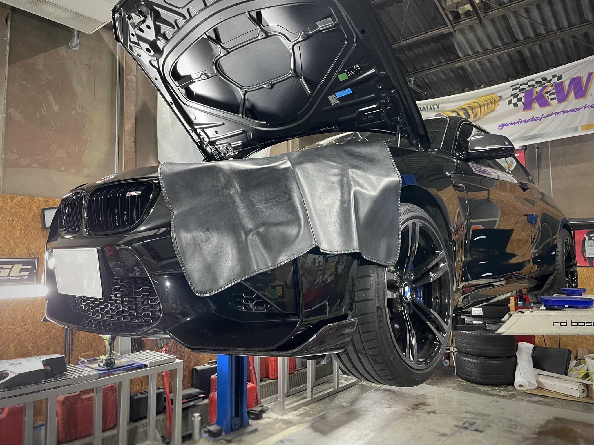 BMW M2 チャージパイプ破裂！