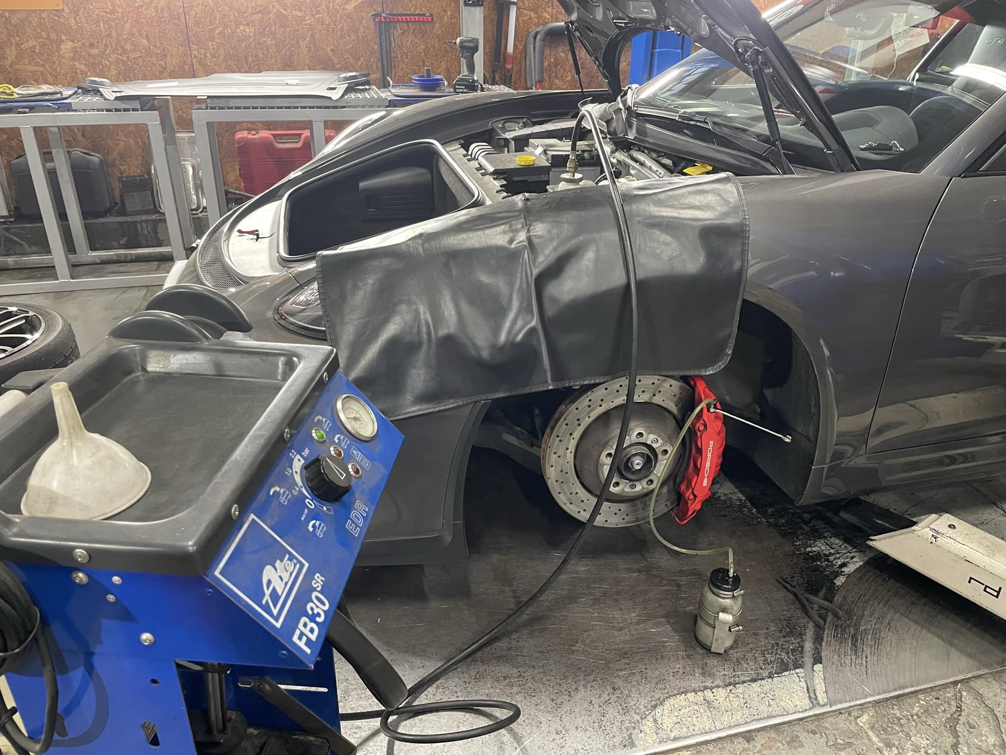 Cayman GT4 走行準備 完了！