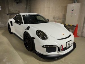 GT3RS フロントスポイラー完成！