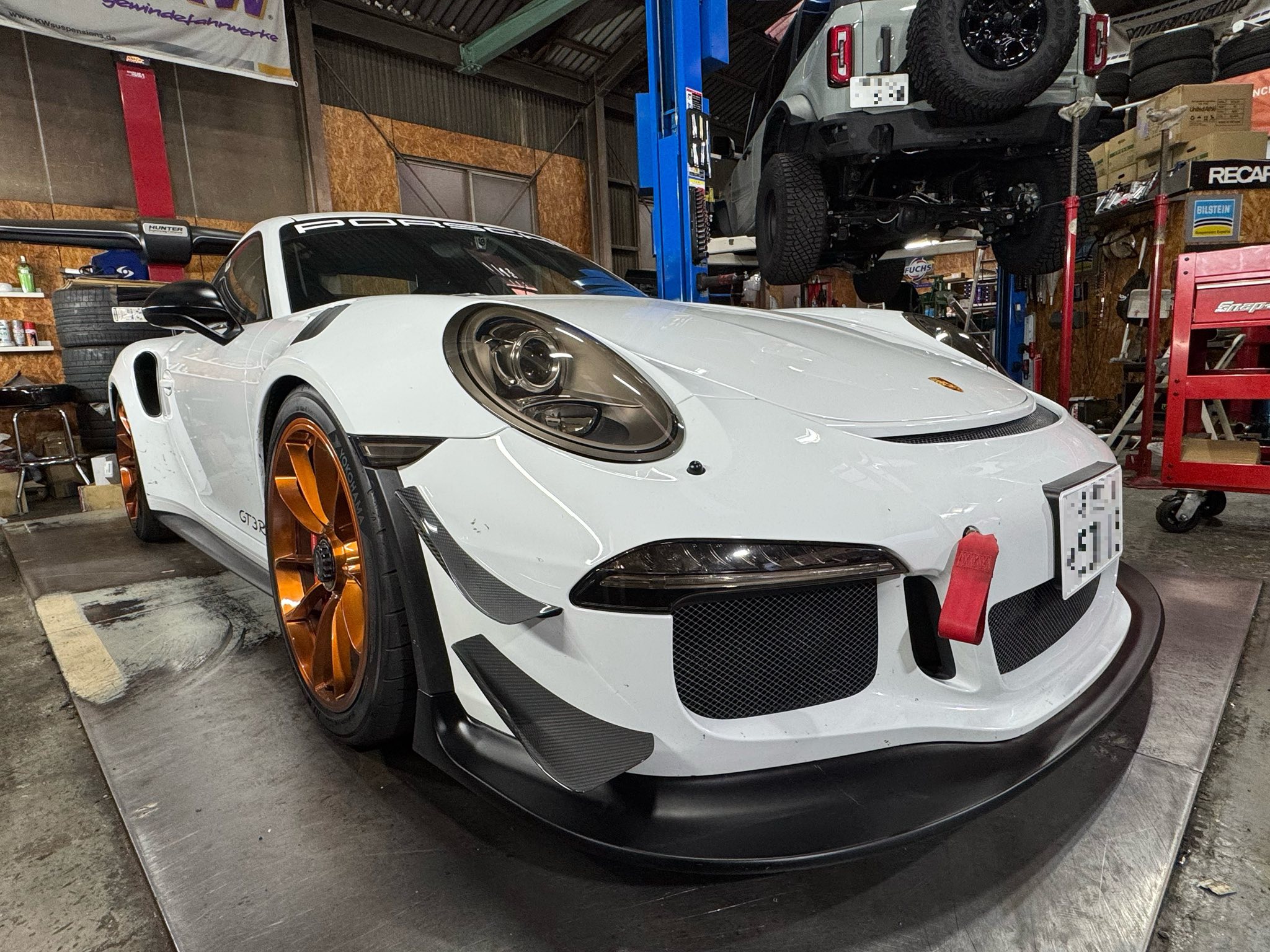 GT3RS カナード取付！