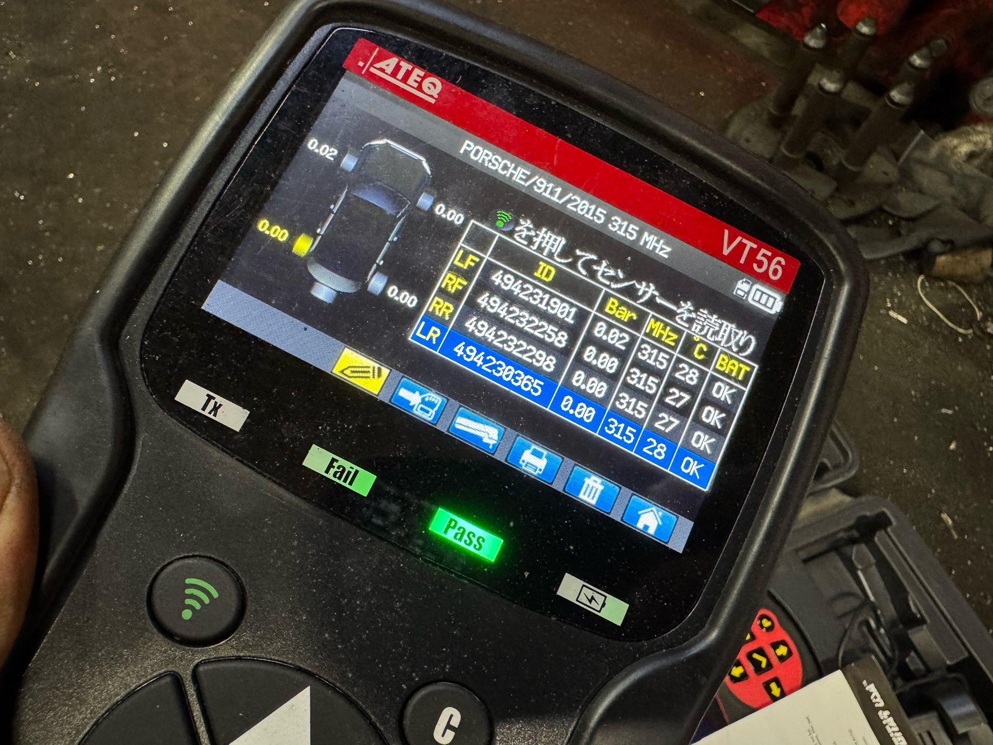 991 GT3 アライメント調整！