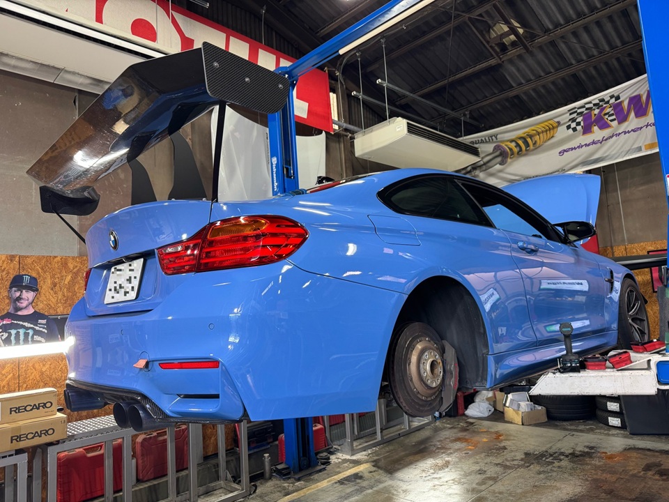 F82M4 タイヤ変摩耗！
