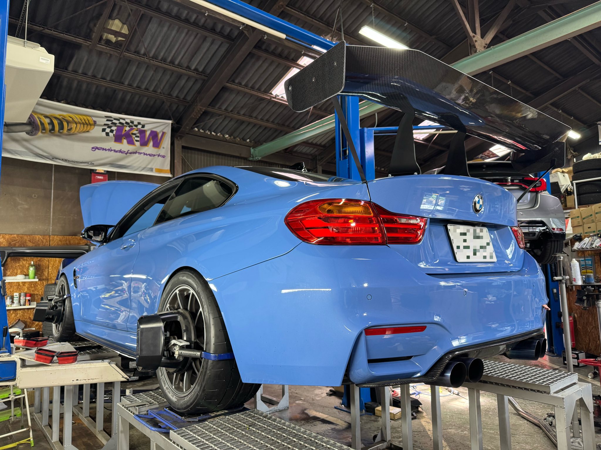 F82M4 タイヤ変摩耗！