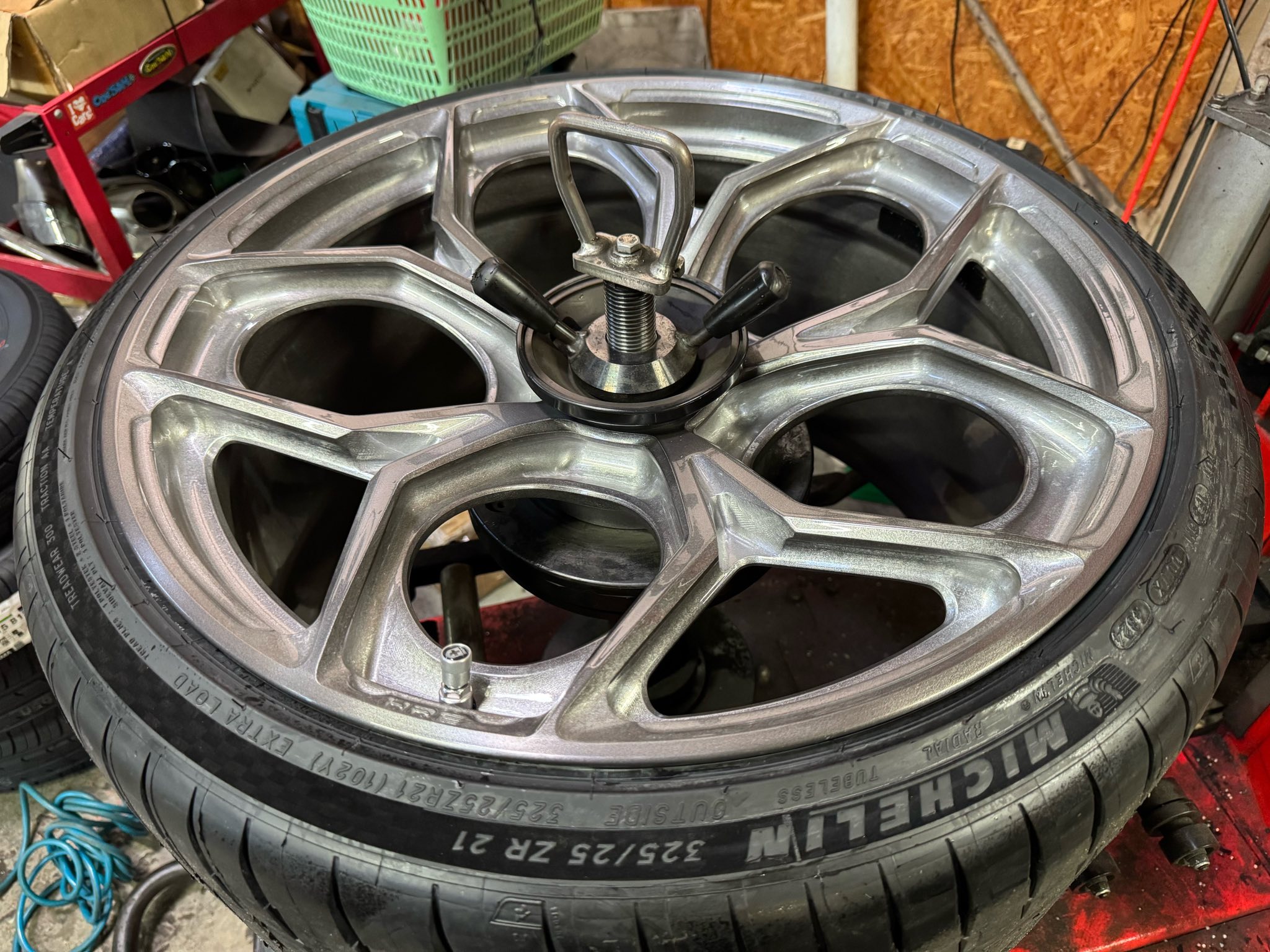 991 GT3 アライメント調整！