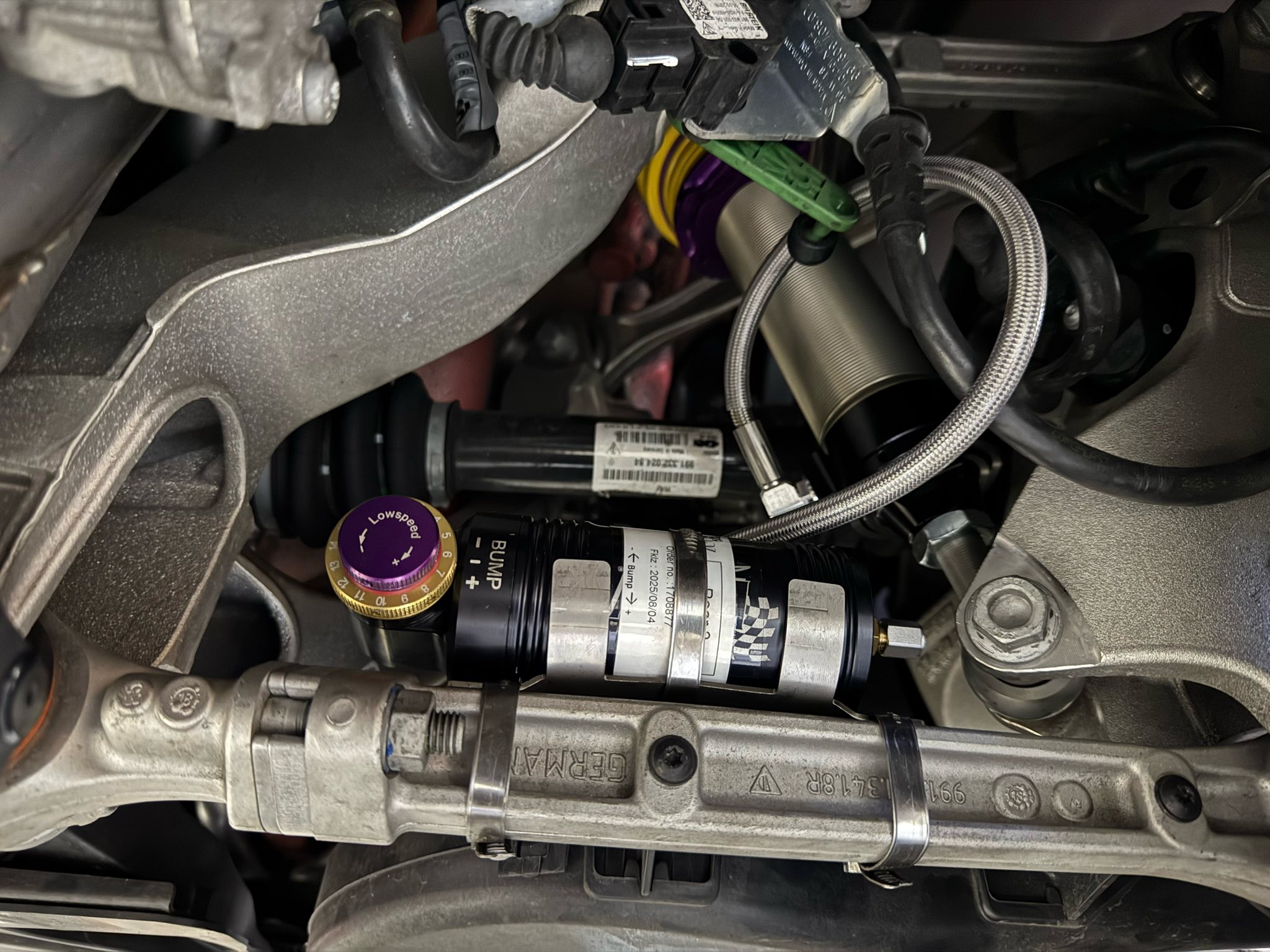 GT3RS  X  KW RACING SUSPENSION！