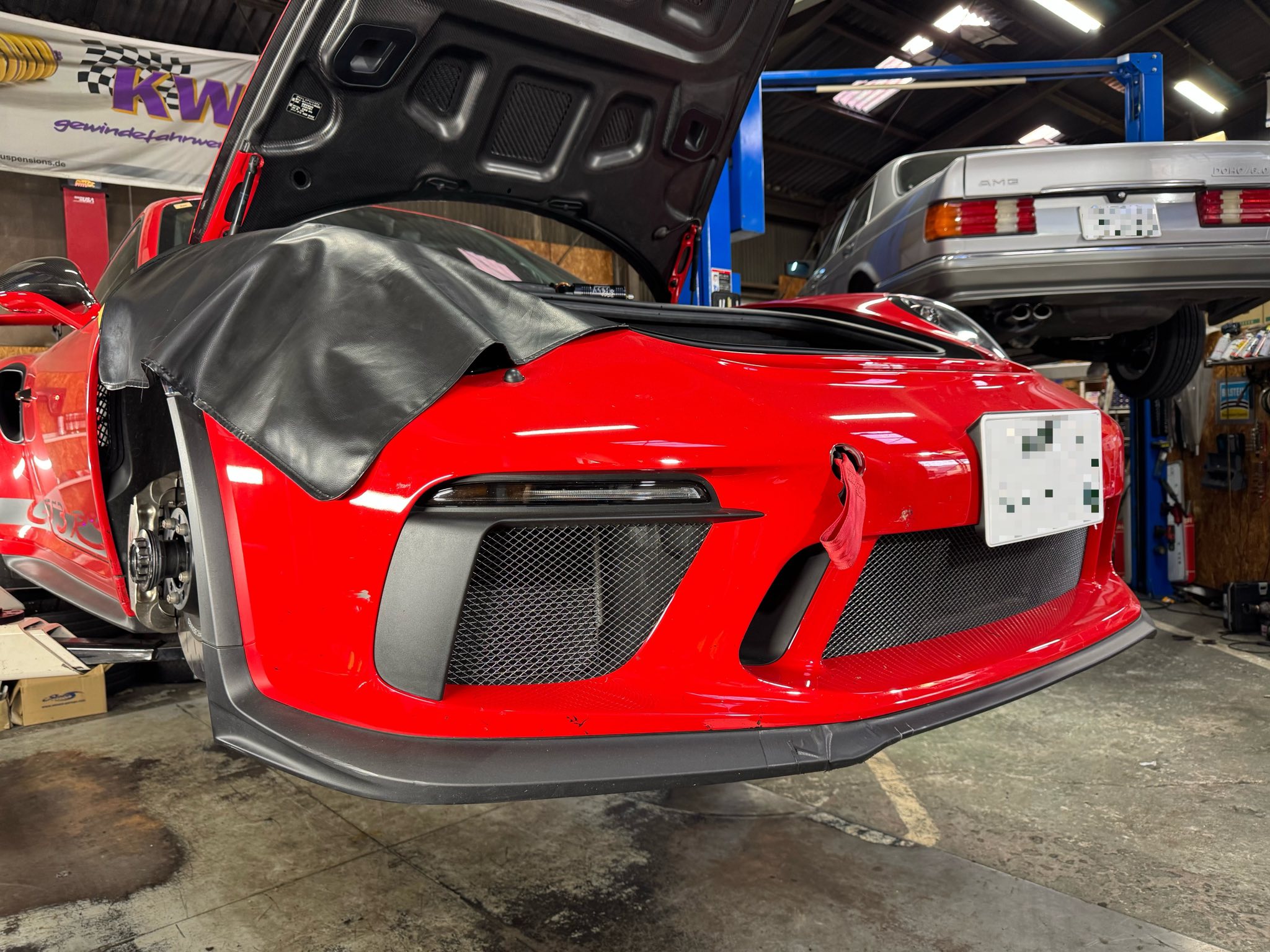 GT3RS  X  KW RACING SUSPENSION！