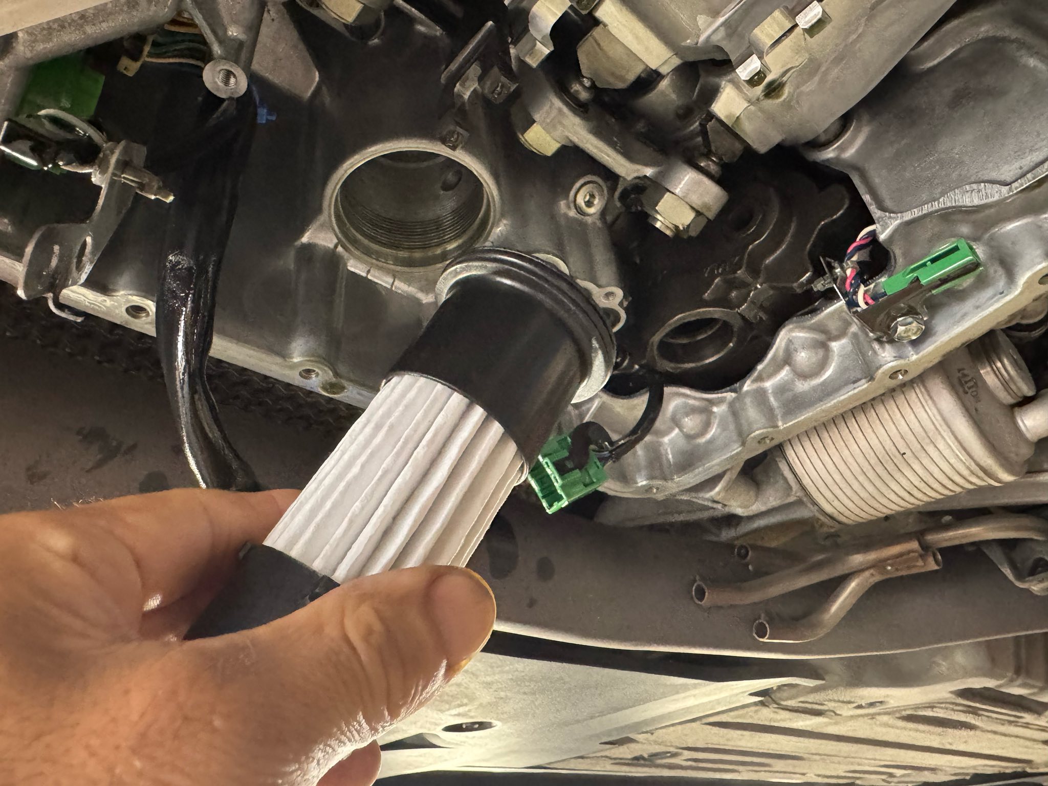 GT-R フルード交換にGTウィング入替！