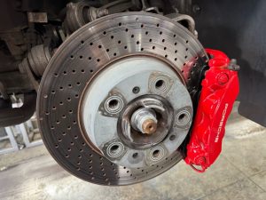 991 Carrera ブレーキパッド交換！