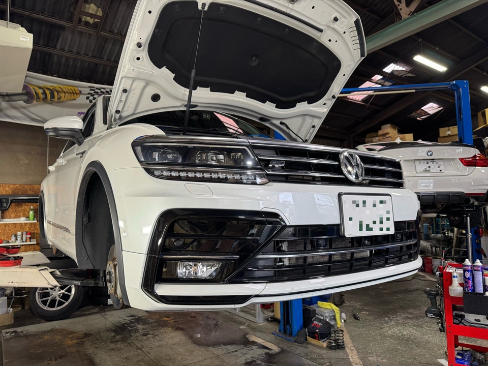 Tiguan メンテナンス！