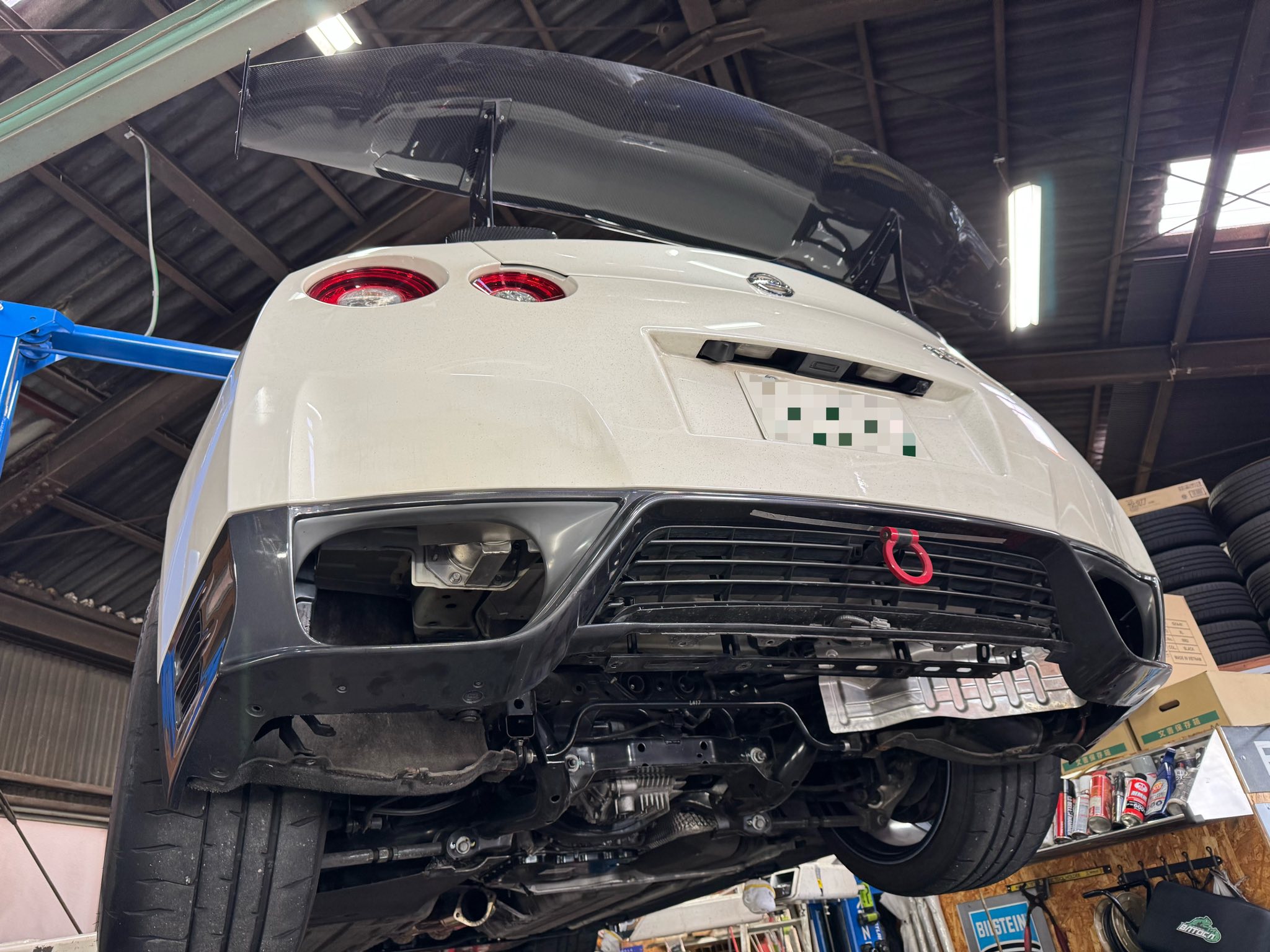 GT-R ワンオフマフラー製作!