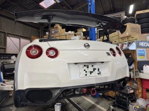 GT-R ワンオフマフラー製作!