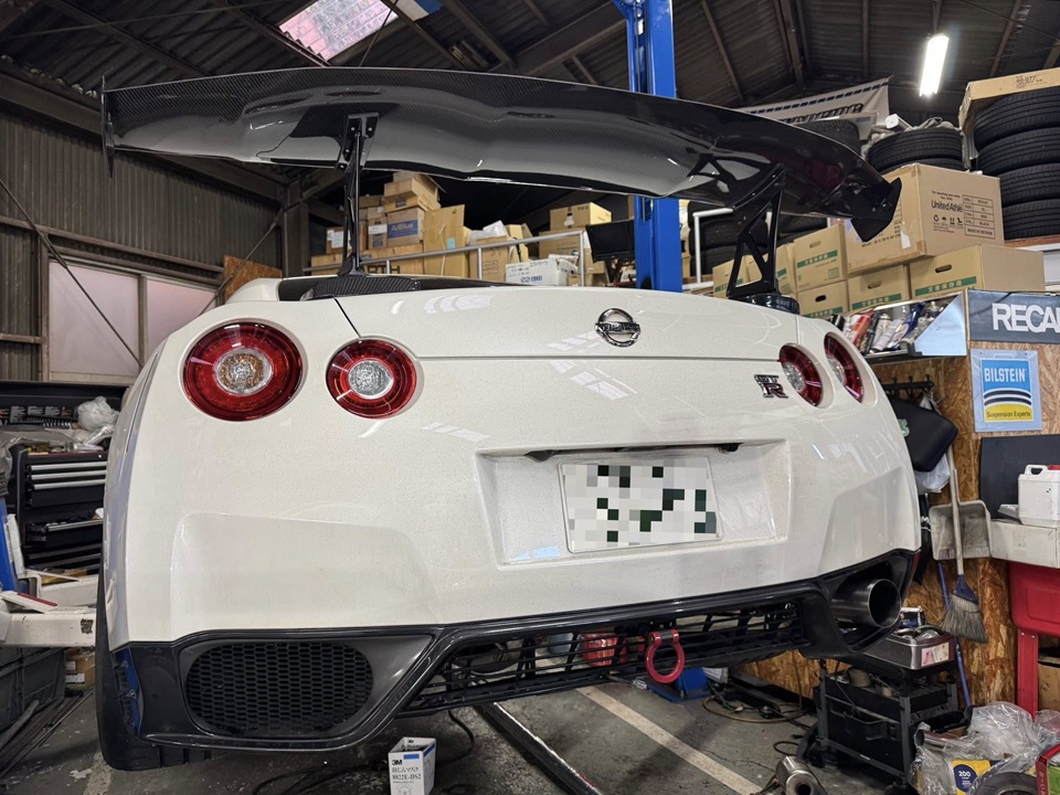 GT-R ワンオフマフラー製作!