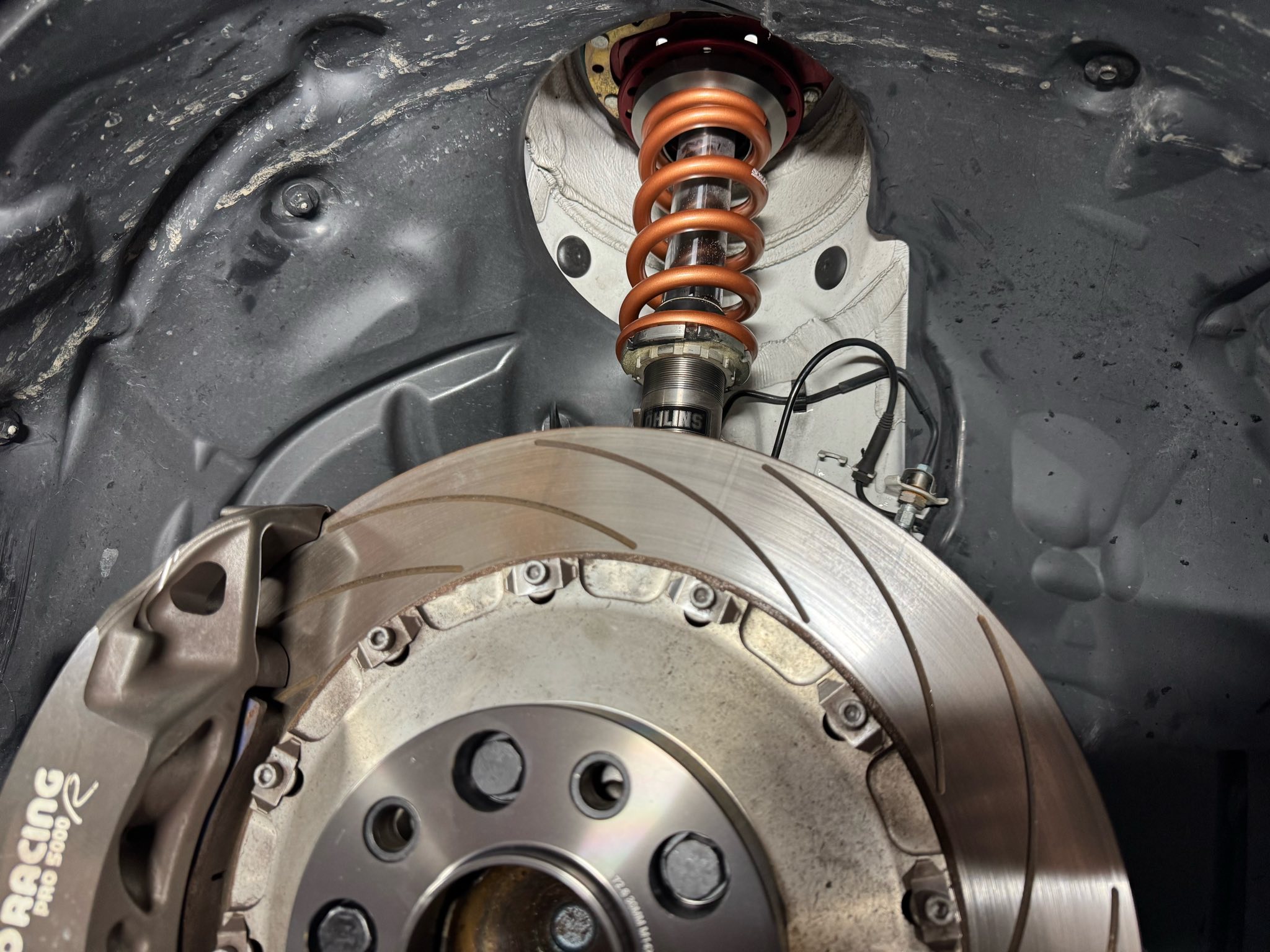 サスペンション!