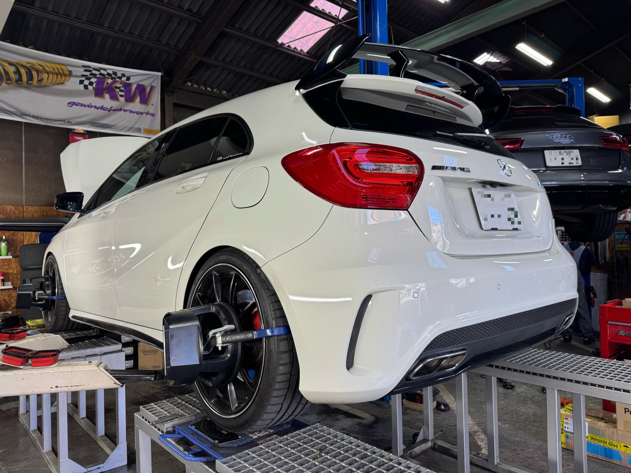 サスペンション!