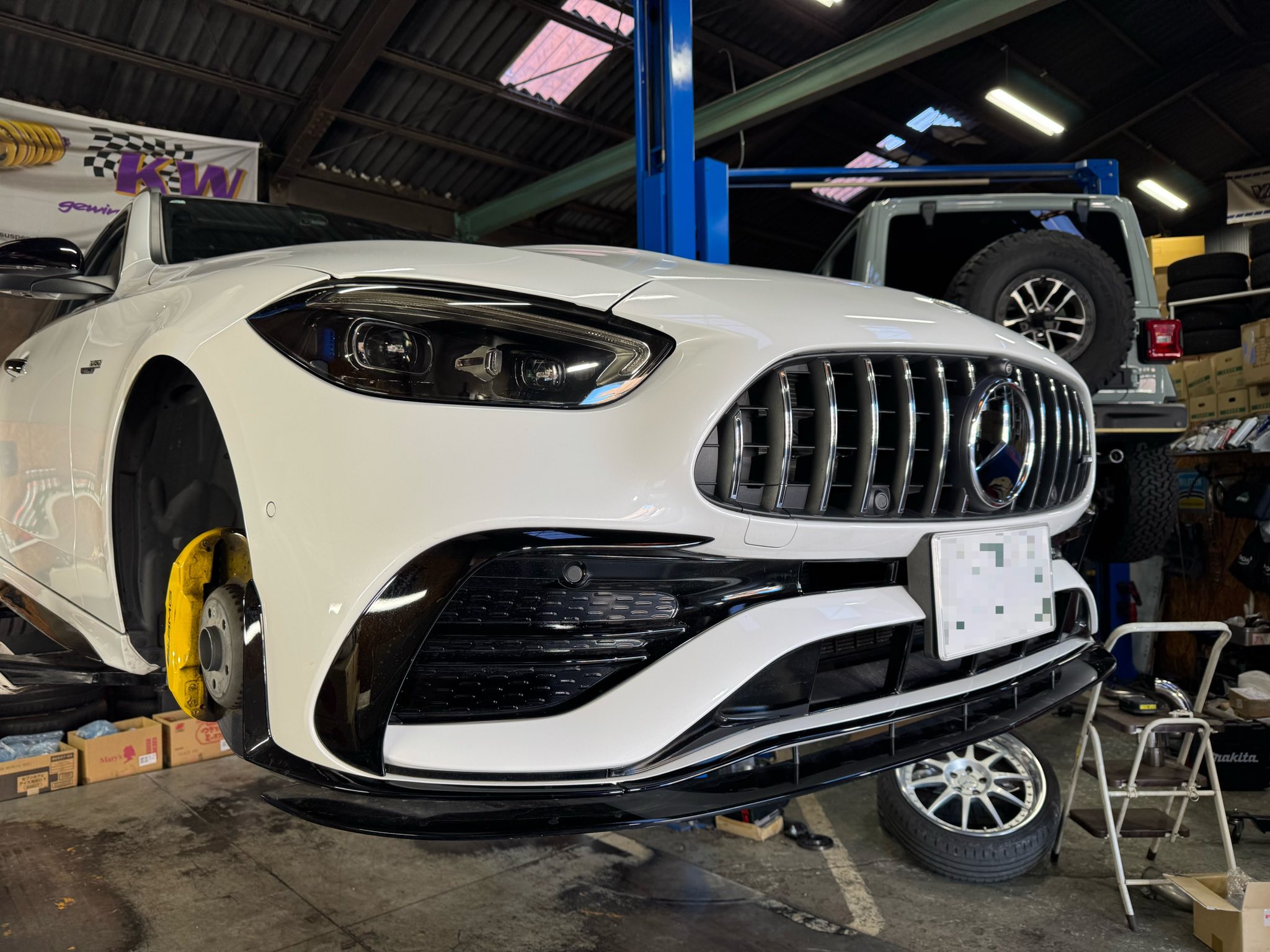 BENZ  X  BBS SUPER-RS！