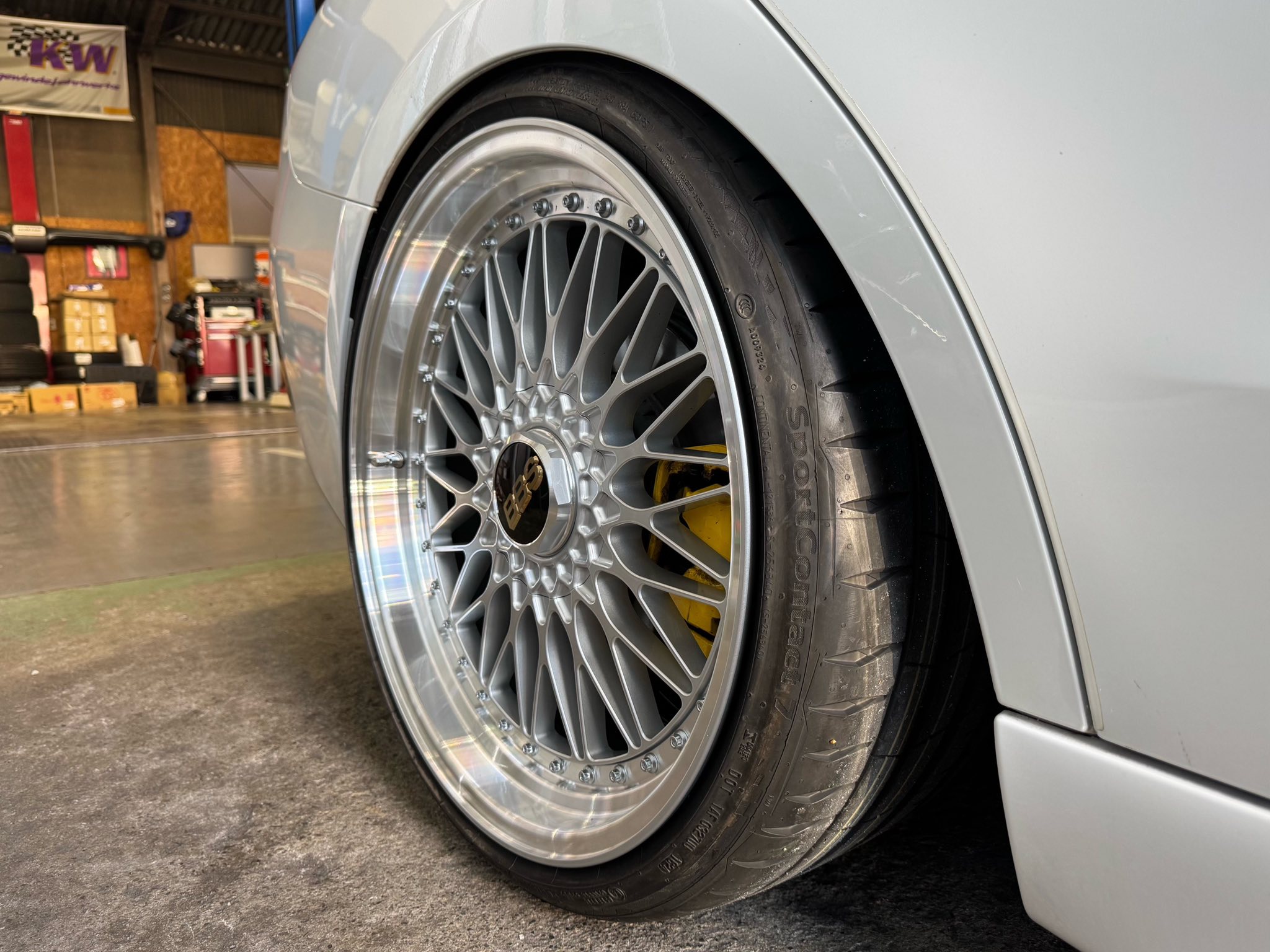 BENZ  X  BBS SUPER-RS！