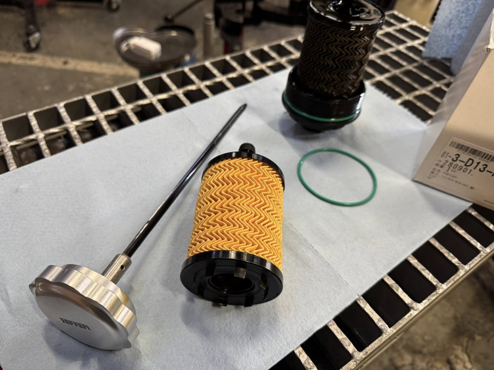 458 Italia 油脂類交換！