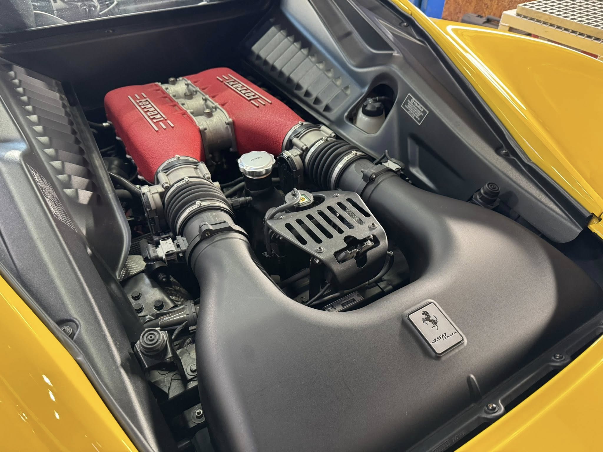 458 Italia 油脂類交換！