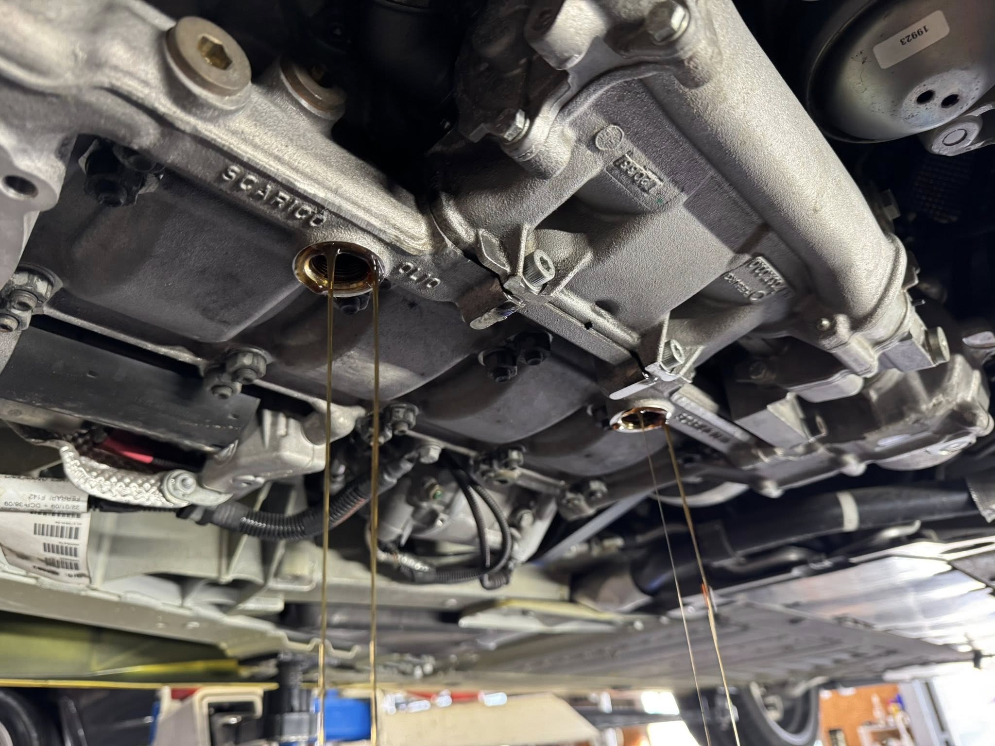 458 Italia 油脂類交換！