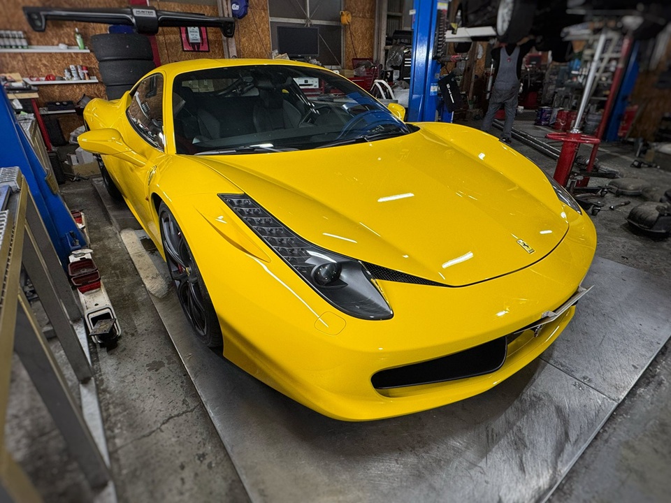 458 Italia 油脂類交換！