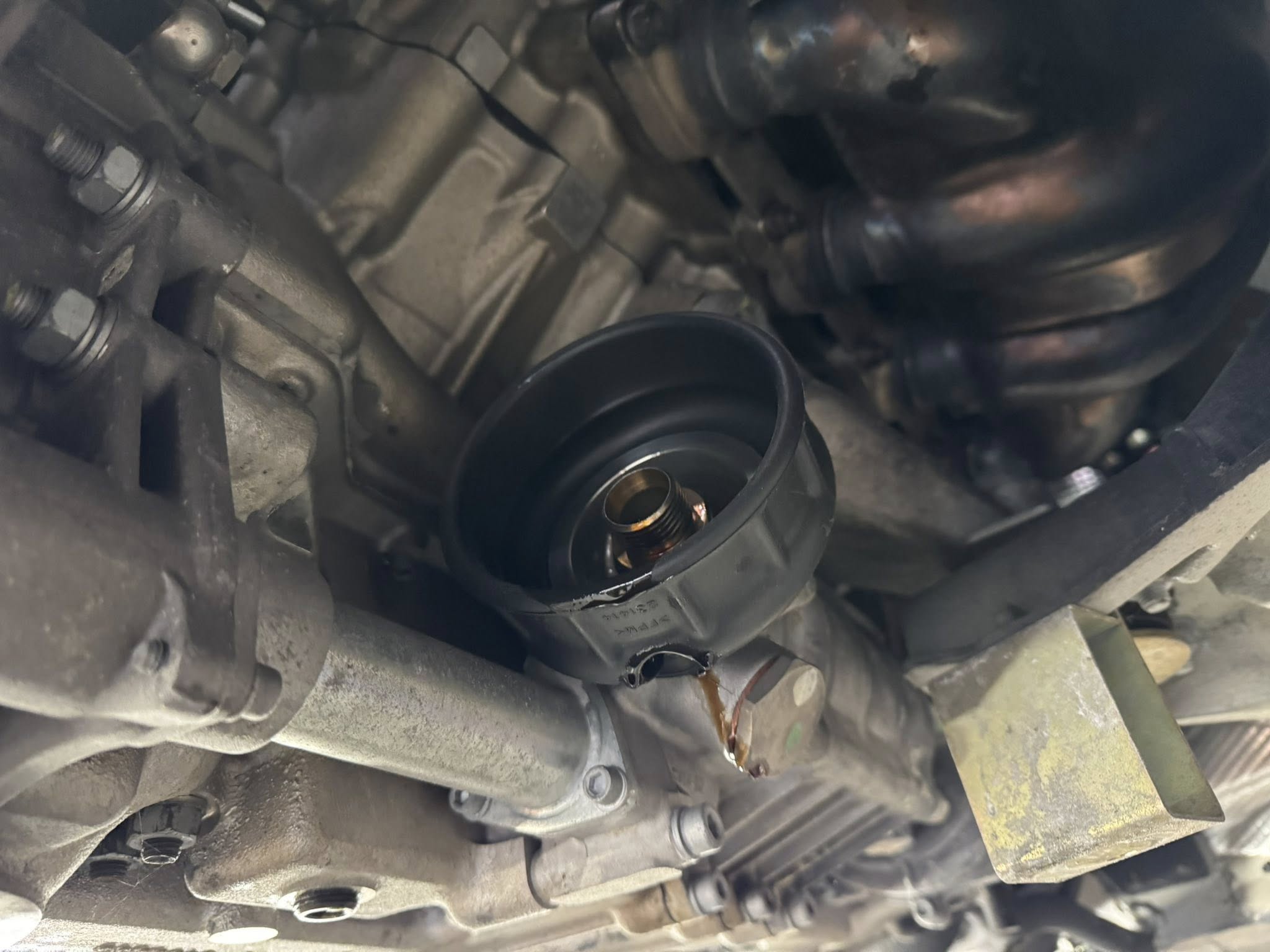 Ferrari F430 エンジンオイル交換に点検!