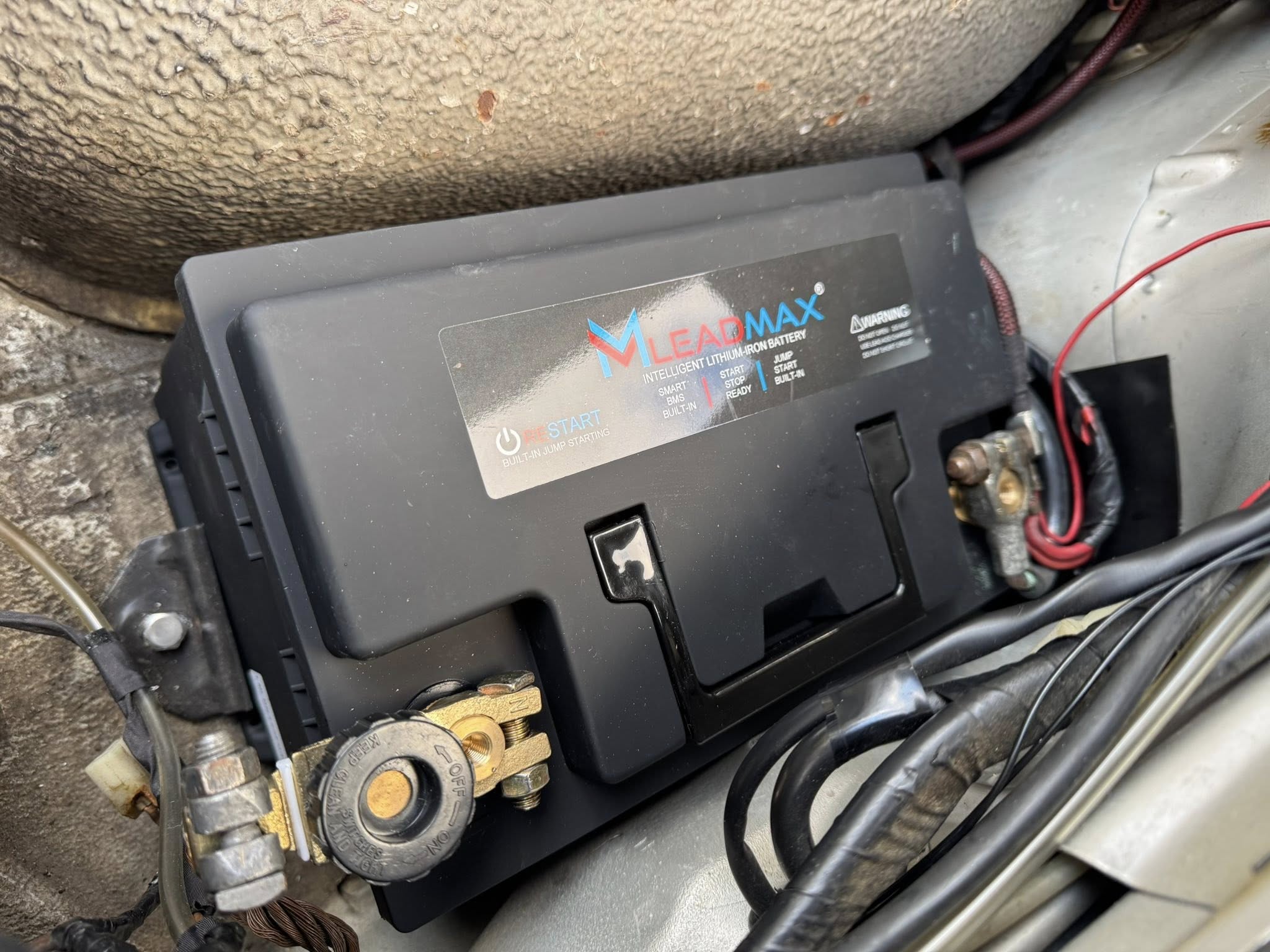 911SC  X  LEADMAXバッテリー！