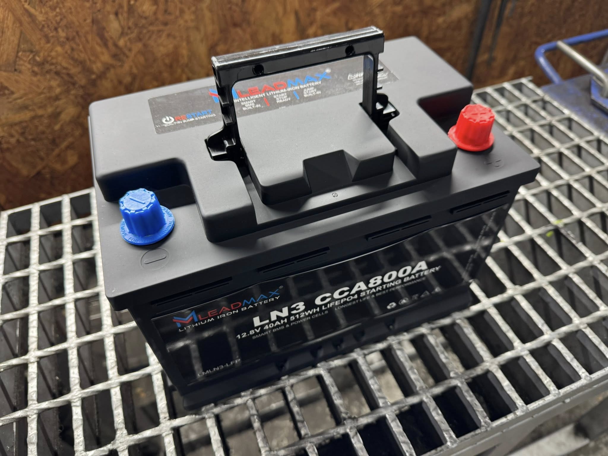 F430  X  LEADMAXリチウムイオンバッテリー！