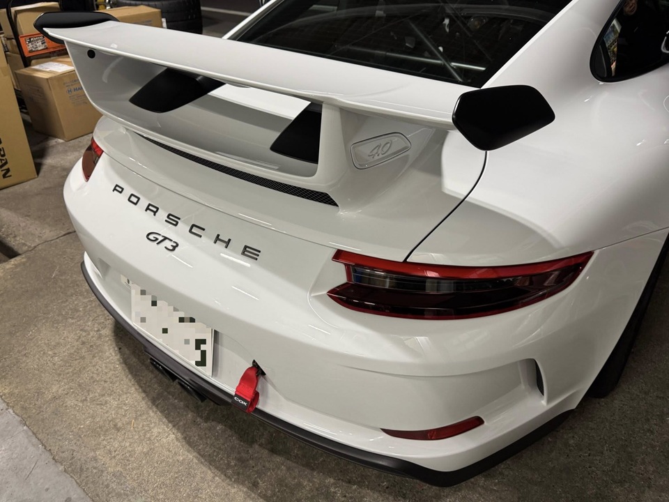 991 GT3 走行準備！