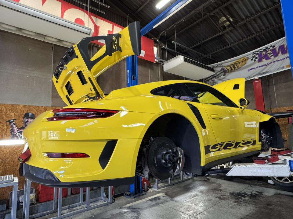 GT3RS セッティング変更!
