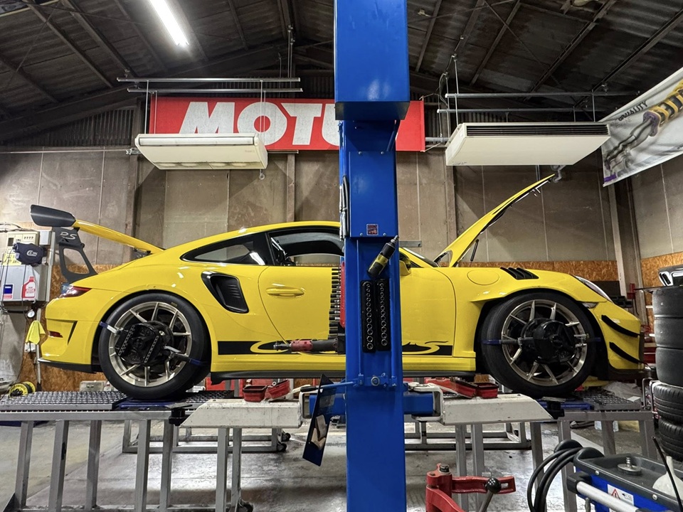 GT3RS セッティング変更!