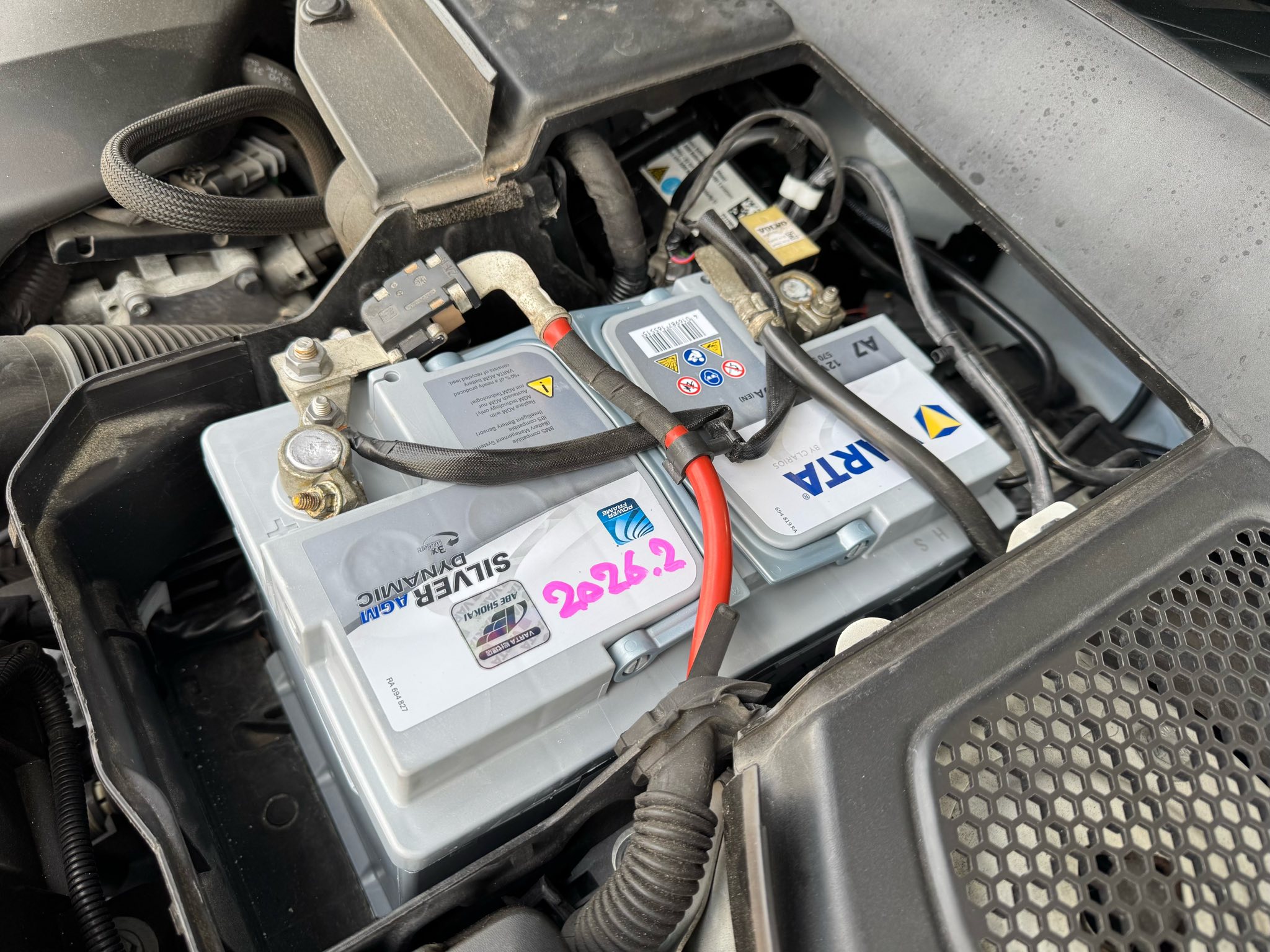 バッテリー交換!