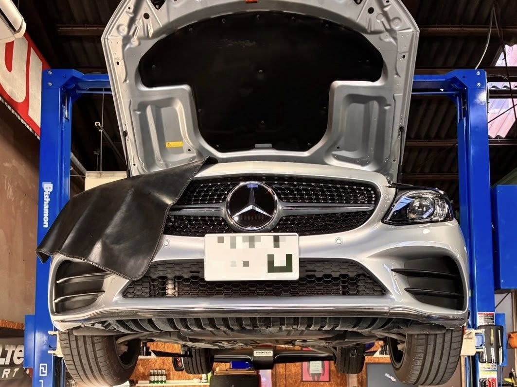 C Class エンジンマウント交換!