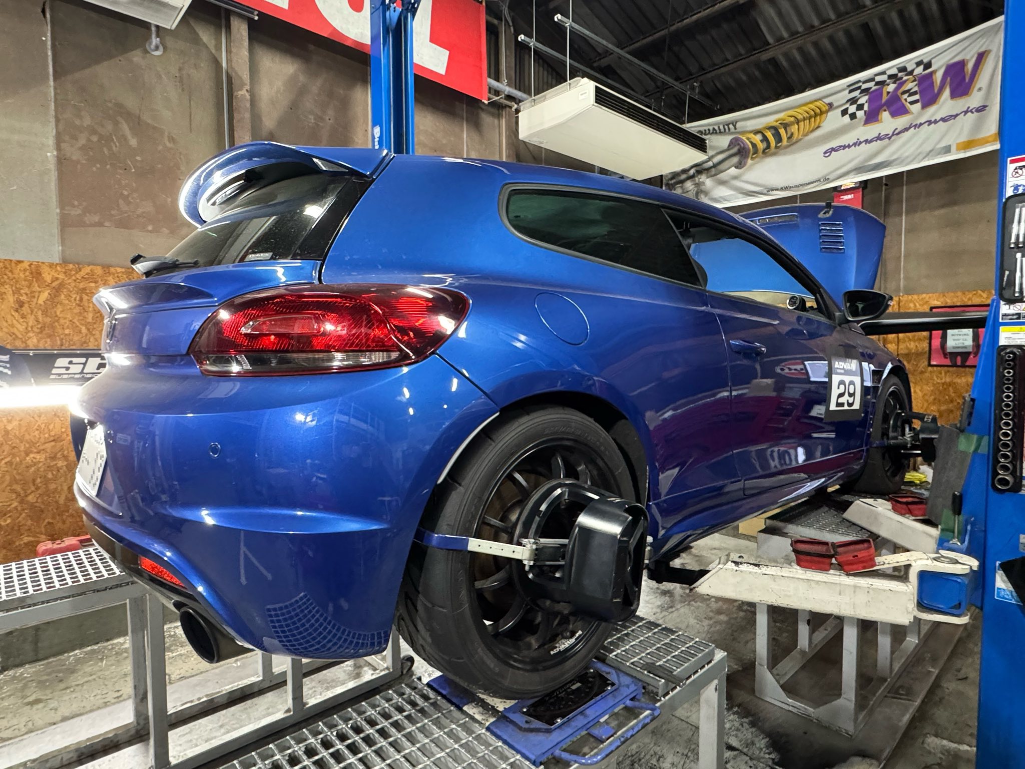 アライメント調整!