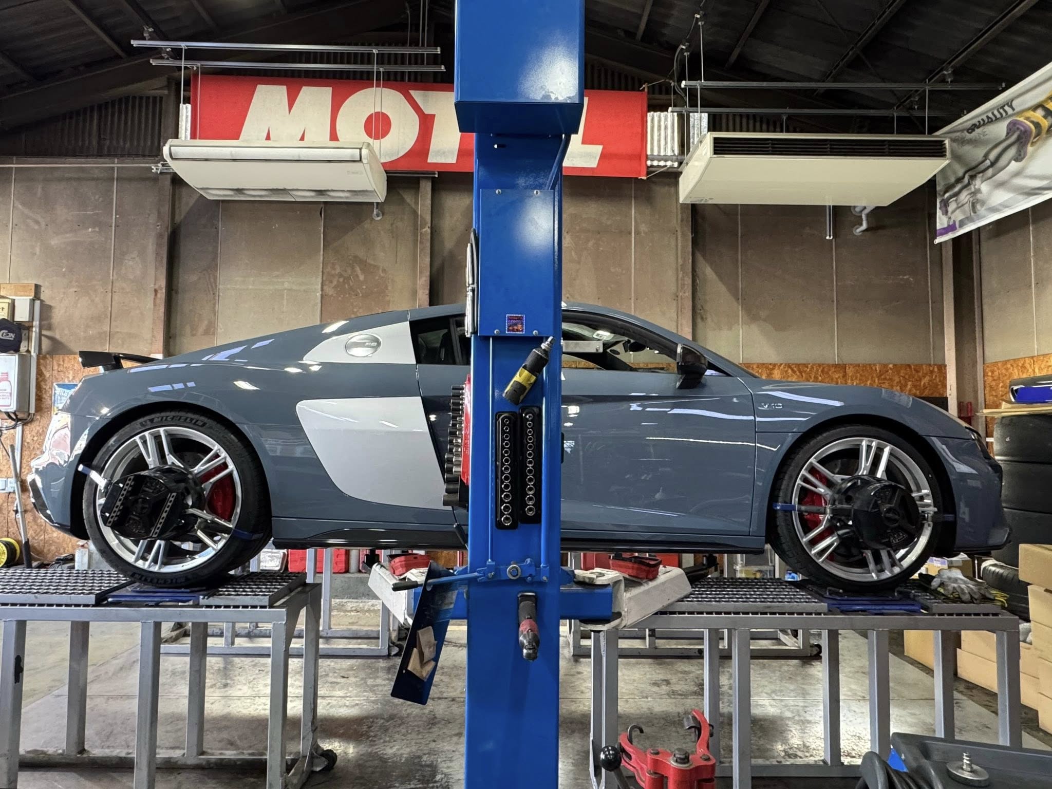 アライメント調整!