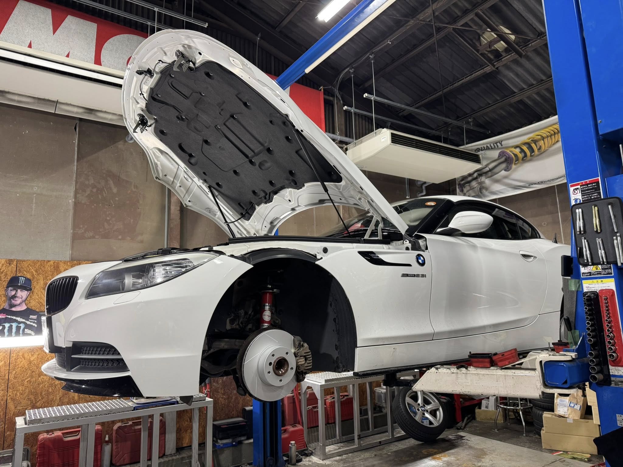 BMW Z4 いろいろ作業!