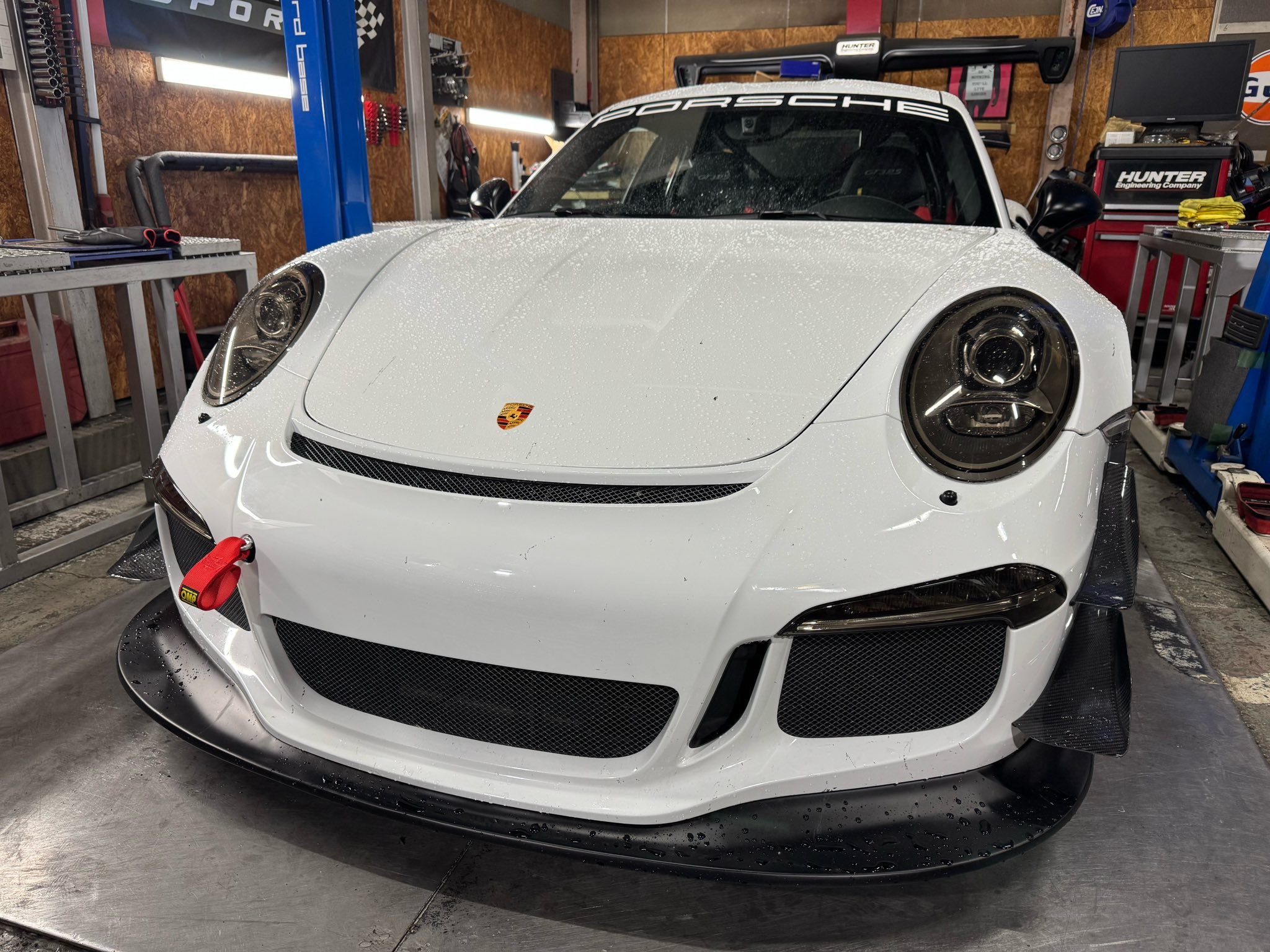 PORSCHE純正 OMPトーイングストラップ！