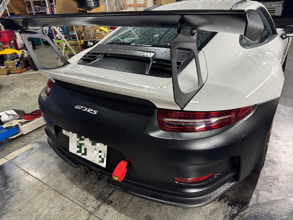 PORSCHE純正 OMPトーイングストラップ！